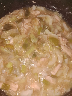 A picture of White Sauce with Macroni for Chinese Rice.