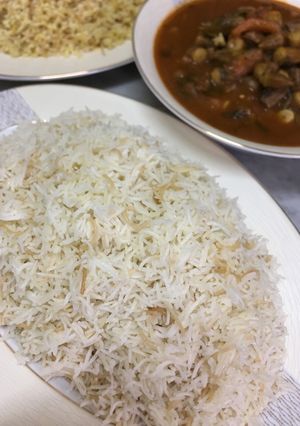 صورة لوصفة أرز بالشعيرية