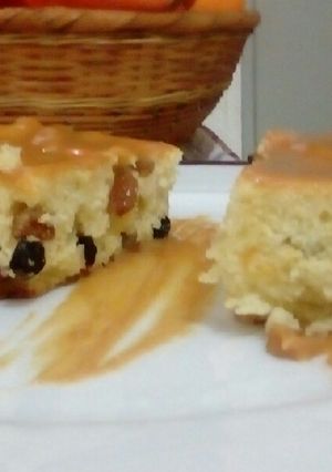 Φωτογραφία της συνταγής Κέικ με σταφίδες και καραμέλα
