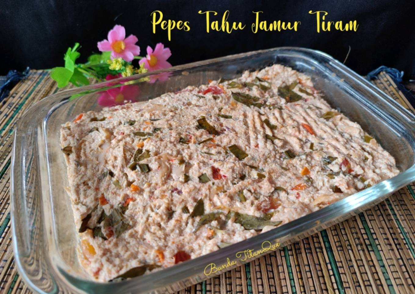 Pepes Tahu Jamur Tiram