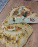Pan de campo caprese
