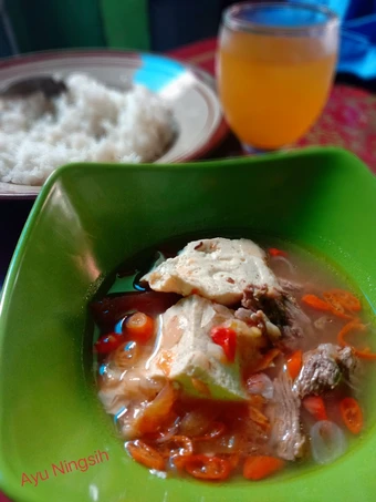 Cara Gampang Menyiapkan Resep Asem asem tetelan Anti Ribet, Enak