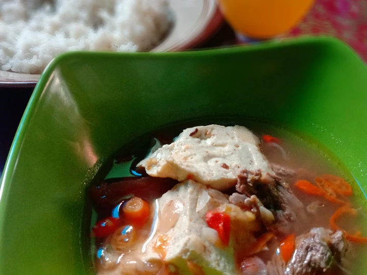 Cara Gampang Menyiapkan Resep Asem asem tetelan Anti Ribet, Enak