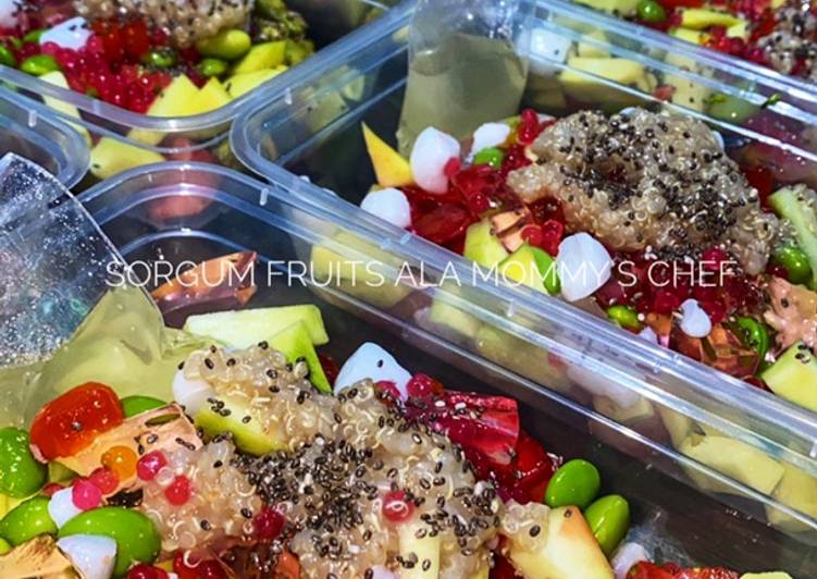 Healthy Sorgum fruits ala Mommy’s Chef