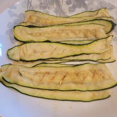 A picture of Bbq zucchini.