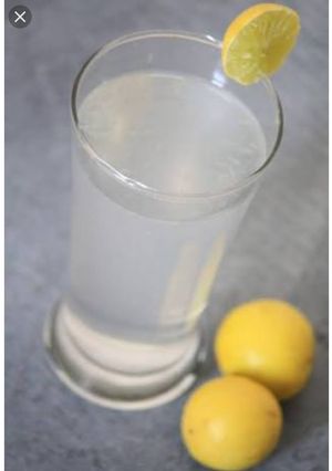 A picture of Nimbu pani.