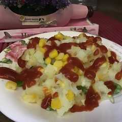 بطاطس مهروسه على طريقتي الخاصة 🥔❤️-レシピのメイン写真