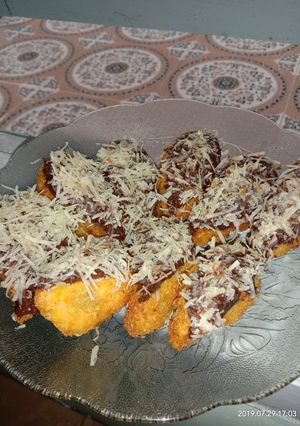 Foto resep Pisang krispi coklat keju