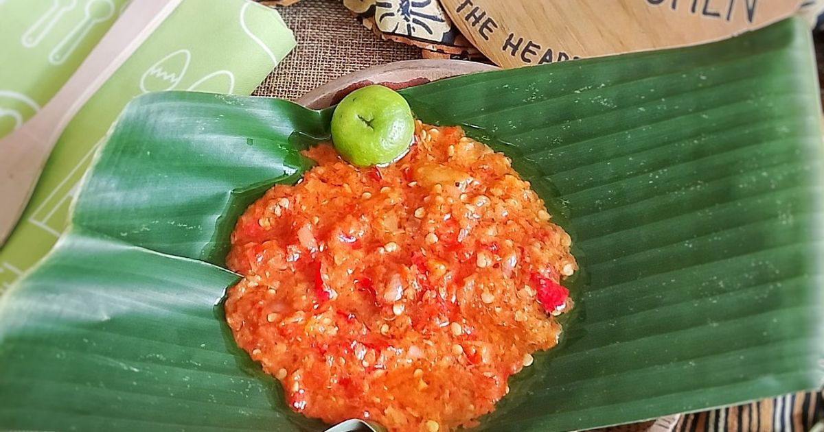 Sambal Pecak Terasi