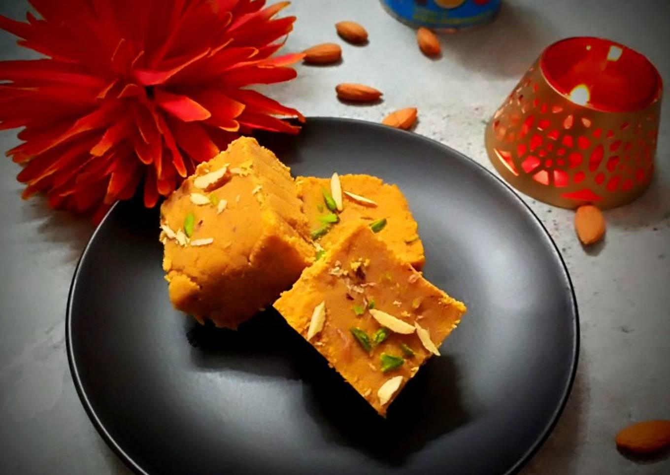 Besan burfi