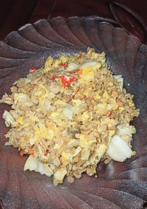 Foto resep Fried rolled oats