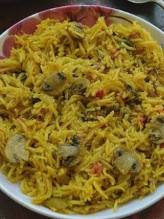 காளான் பிரியாணி செய்முறை முக்கிய புகைப்படம்