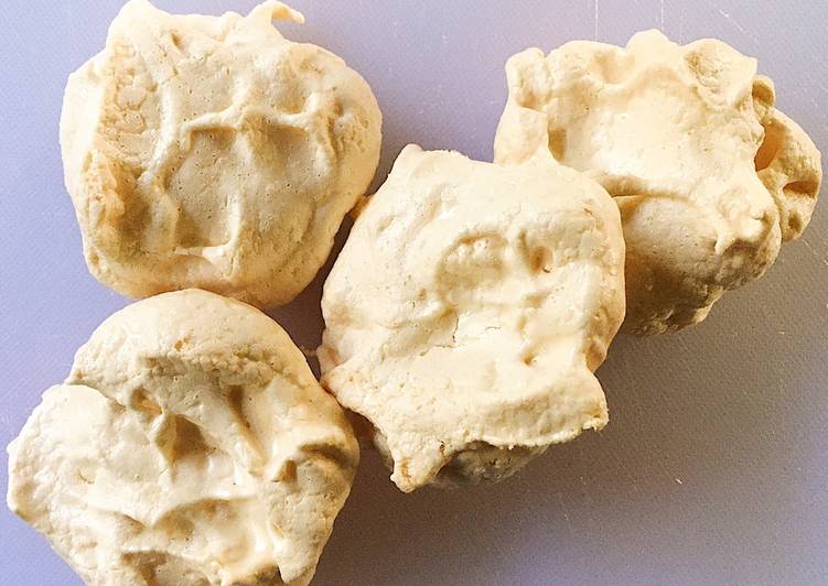 step by step  Basic Crunchy Meringue yang Bikin Ngiler