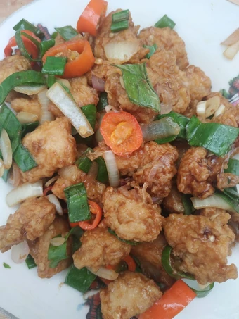 Cara Gampang Menyiapkan Resep Ayam pok pok saos teriyaki yang Lezat Sekali Anti Ribet, Lezat Sekali