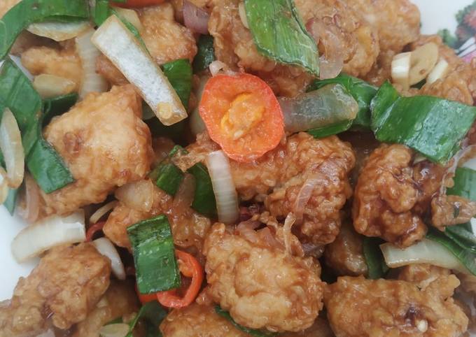 Resep Ayam Pok Pok Saos Teriyaki Oleh Asrie Cookpad