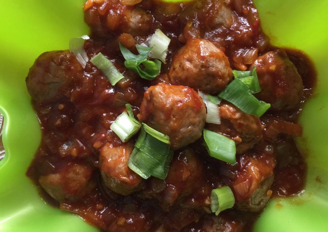 Bakso Sapi Goreng Saus Gochucjang