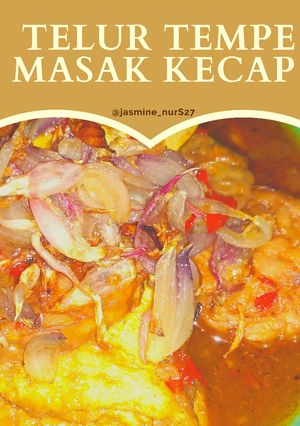 Foto resep Telur Tempe Masak Kecap