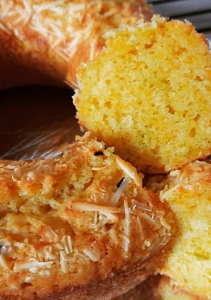 Foto resep Bolu labu kuning/waluh simple no mixer