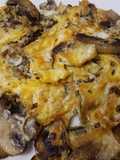 Trứng rán với nấm (Omellet)