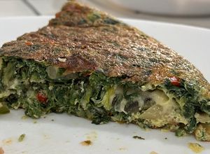 Una foto de Tortilla de Espinaca