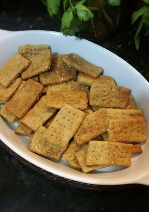 Una foto de Galletas saladas (integrales)
