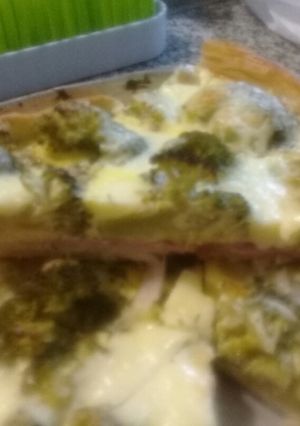 Una foto de Tarta de Brócoli