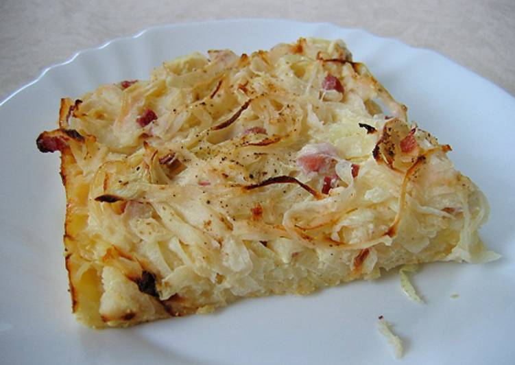 Zwiebelkuchen (German Onion Pie)