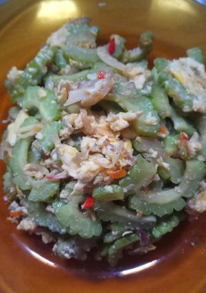 Foto resep Tumis Pare Orak-arik Telur