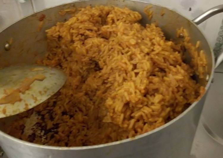 Jerof Rice with Goat meat