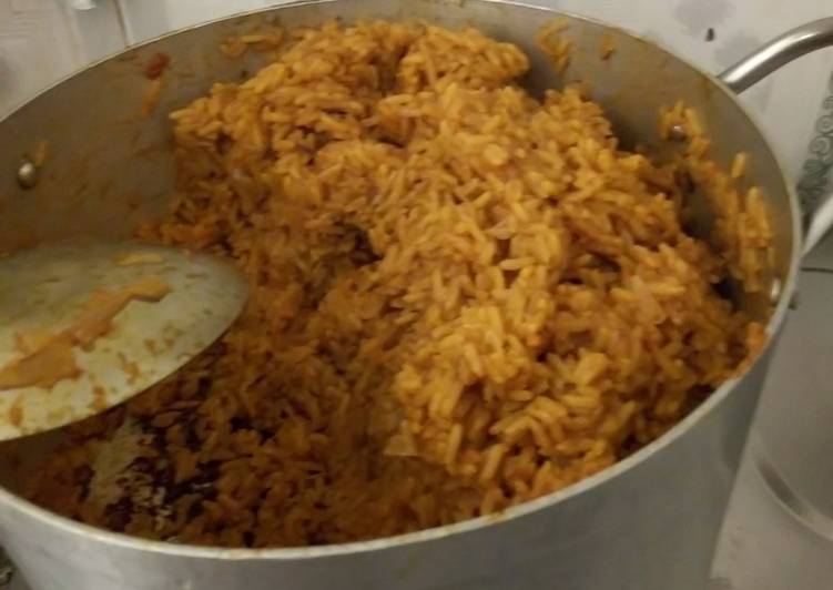 Recipe of Perfect Jerof Rice with Goat meat