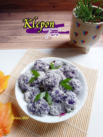 Anti Ribet, Membuat Klepon Taro Yang Enak Banget