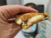 Una foto de panqueques de verdura