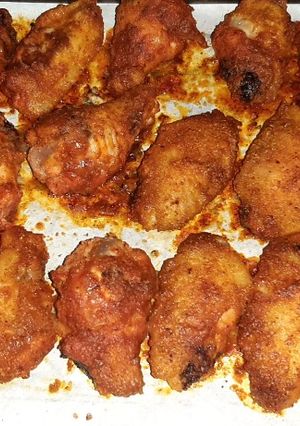 Una foto de Buffalo Wings al horno
