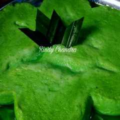 A picture of Bingka Telur Pandan.