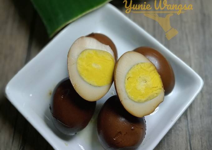 Anti Ribet, Buat Telur pindang bacem Kekinian