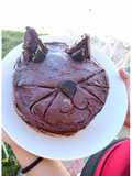 Torta gatito puro chocolate y oreo 🐈