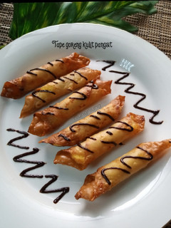 Foto resep Tape goreng kulit pangsit