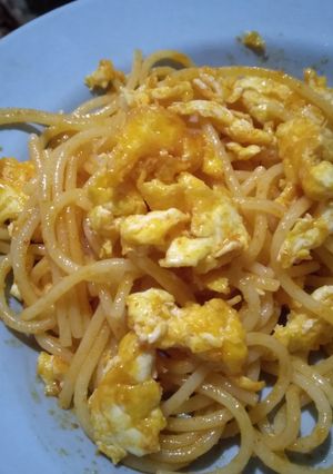 Foto resep Spaghetti simple,no daging