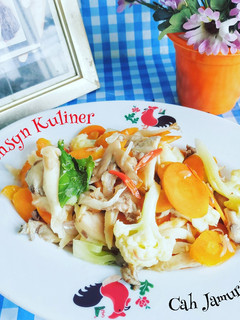 Foto resep Cah Jamur Tiram