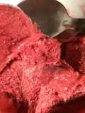 Helado de mora silvestre
