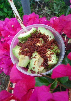 Foto resep Sarapan sehat, Alpukat gula merah💞🎶