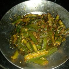A picture of Bhindi masala.