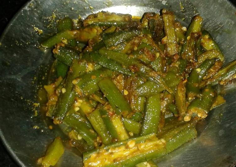 Recipe of Quick Bhindi masala