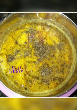 A picture of Cheela ki sabji.