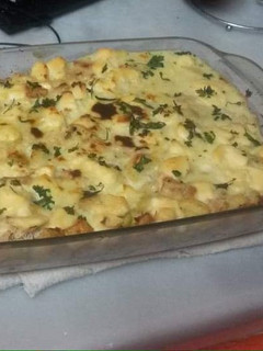 صورة لوصفة غراتان بطاطا بالدجاج