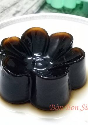 Hình của món Cao quy linh - Thạch rùa.