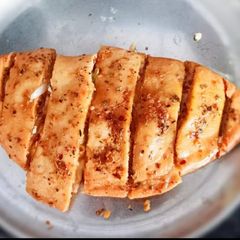 A picture of Dominos Style Stuffed Garlic Bread Without Yeast.