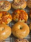 Jalapeño Cheddar Cheese Bagels