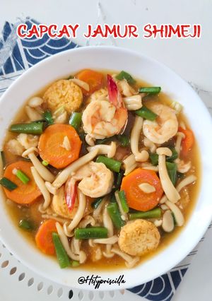 Foto resep Capcay Jamur Shimeji