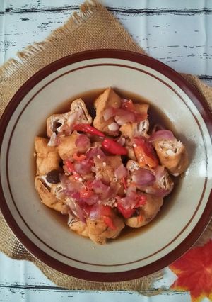 Foto resep Tahu gejrot khas cirebon
